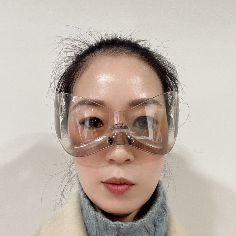 Wholesale PC Large Frame Conjoined Sunglasses